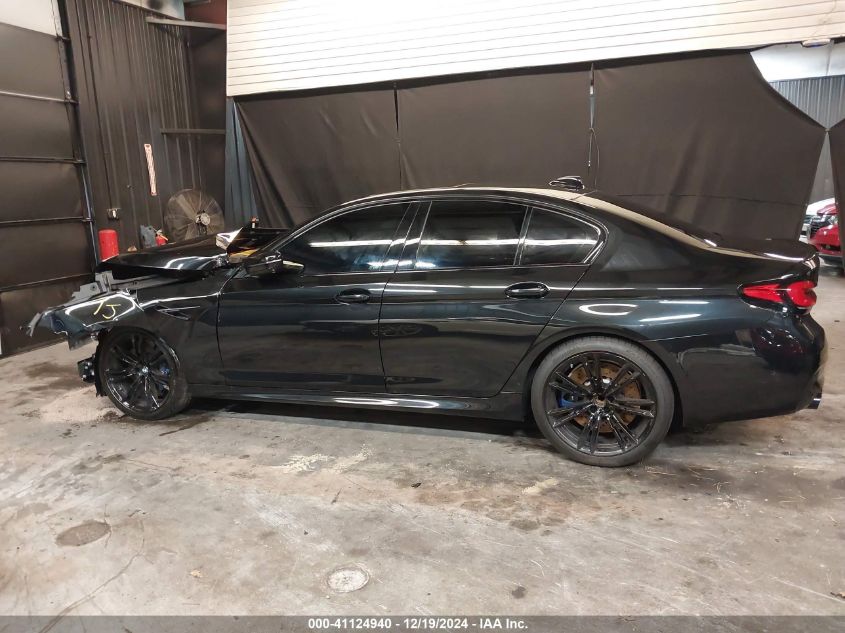 2022 BMW M5 VIN: WBS83CH09NCK07663 Lot: 41124940