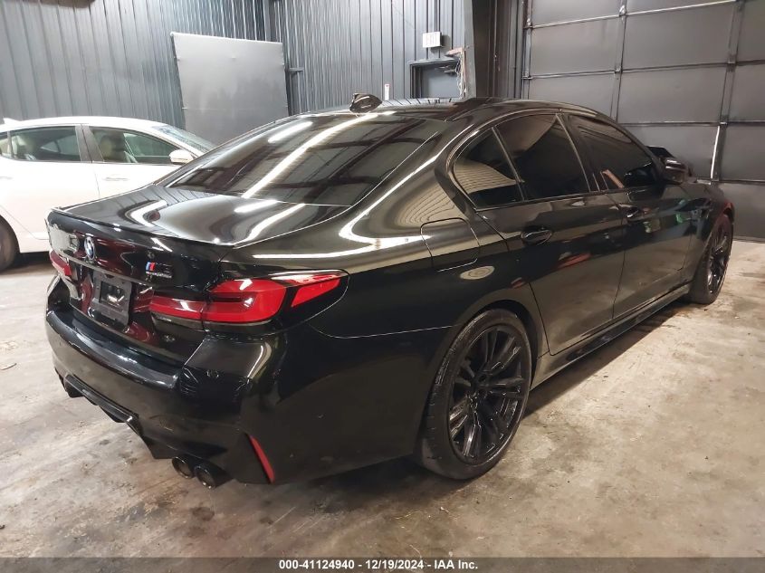 2022 BMW M5 VIN: WBS83CH09NCK07663 Lot: 41124940