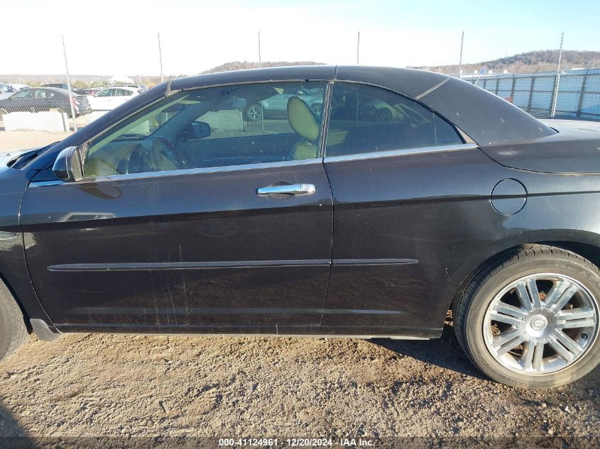 2008 Chrysler Sebring Limited VIN: 1C3LC65M18N197279 Lot: 41124961