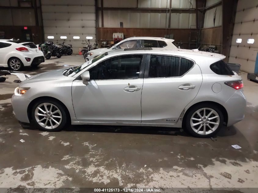 2012 Lexus Ct 200H Premium VIN: JTHKD5BH5C2052177 Lot: 41125173