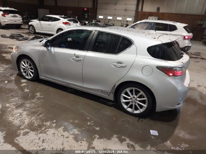 2012 Lexus Ct 200H Premium VIN: JTHKD5BH5C2052177 Lot: 41125173