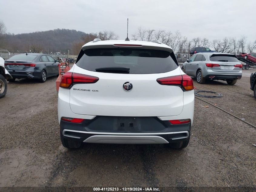 2021 Buick Encore Gx Fwd Select VIN: KL4MMDS29MB058446 Lot: 41125213