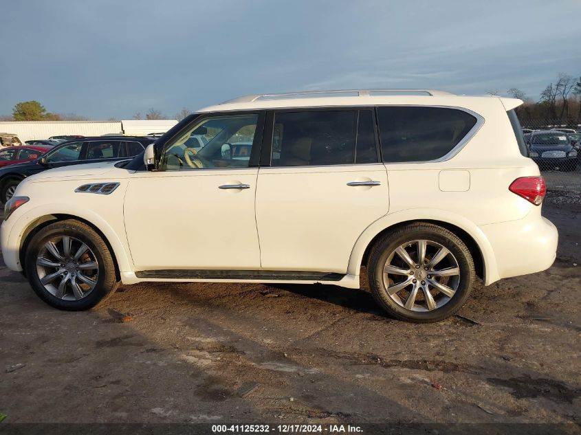 2013 Infiniti Qx56 VIN: JN8AZ2NE3D9061603 Lot: 41125232