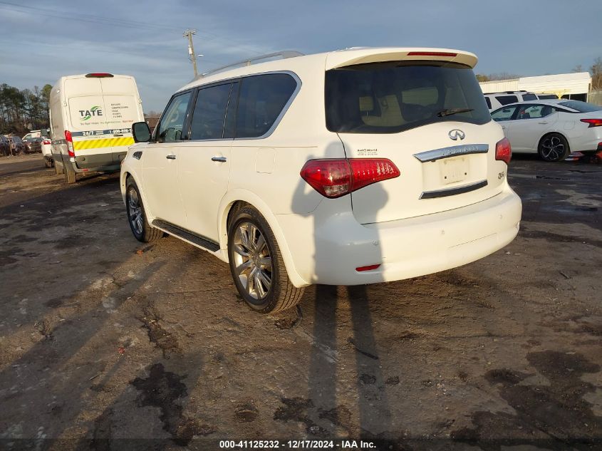 2013 Infiniti Qx56 VIN: JN8AZ2NE3D9061603 Lot: 41125232