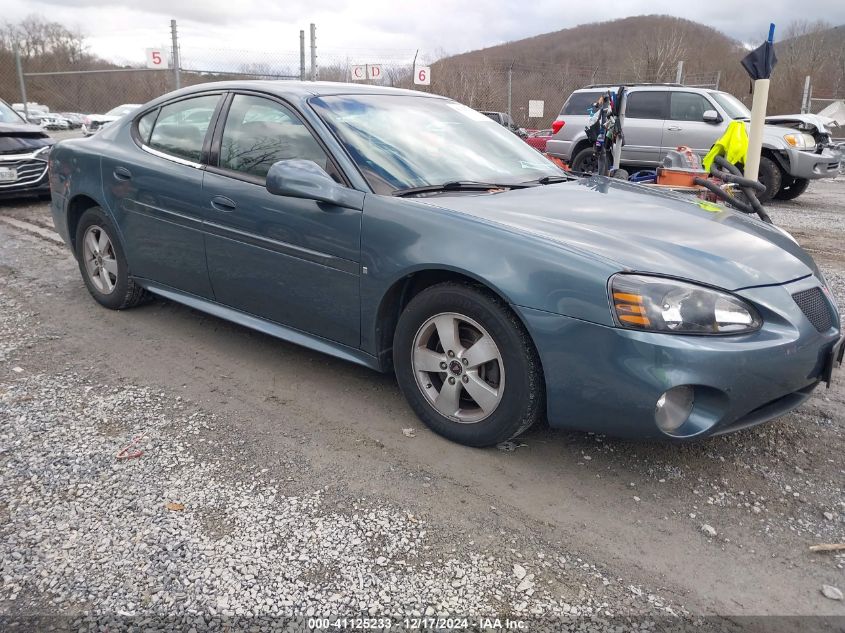 2006 Pontiac Grand Prix VIN: 2G2WP582461213477 Lot: 41125233