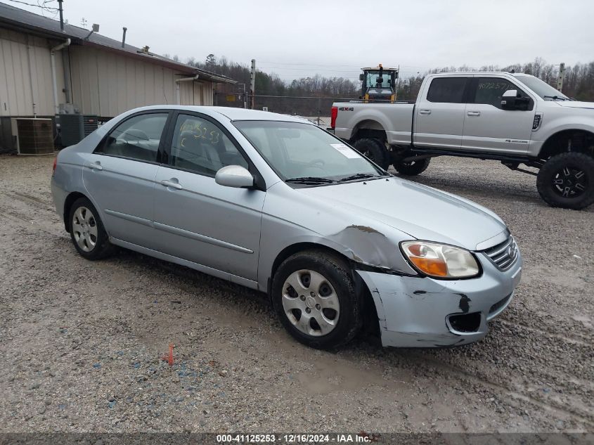 2008 Kia Spectra Ex VIN: KNAFE121985503559 Lot: 41125253