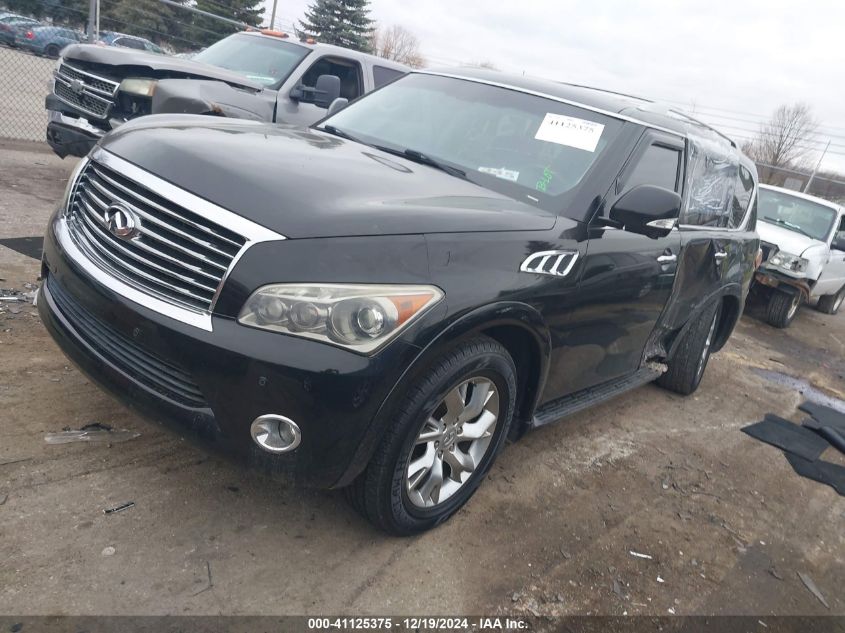 2013 Infiniti Qx56 VIN: JN8AZ2NE6D9061059 Lot: 41125375