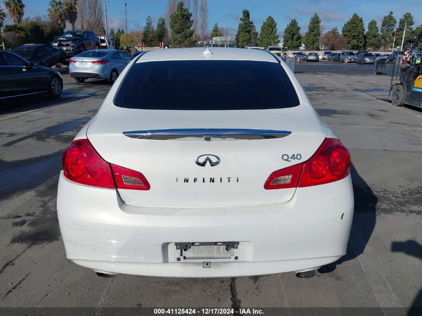 2015 Infiniti Q40 VIN: JN1CV6AP4FM503533 Lot: 41125424