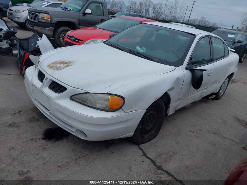 2003 Pontiac Grand Am Se VIN: 1G2NE52F43C322847 Lot: 41125471