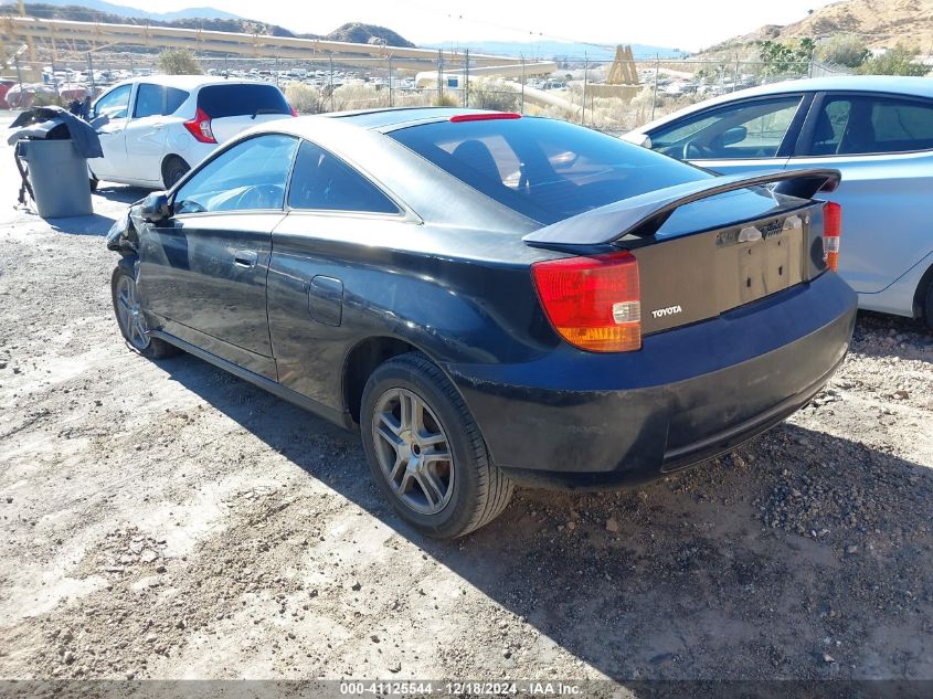 2001 Toyota Celica Gt VIN: JTDDR32T610109290 Lot: 41125544