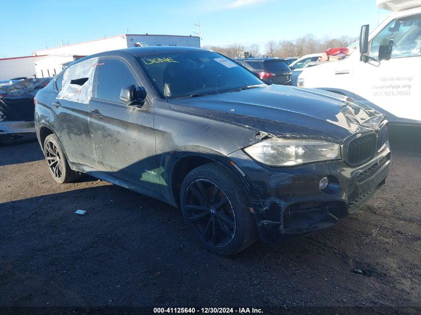 2016 BMW X6 xDrive50I VIN: 5UXKU6C53G0R33827 Lot: 41125640