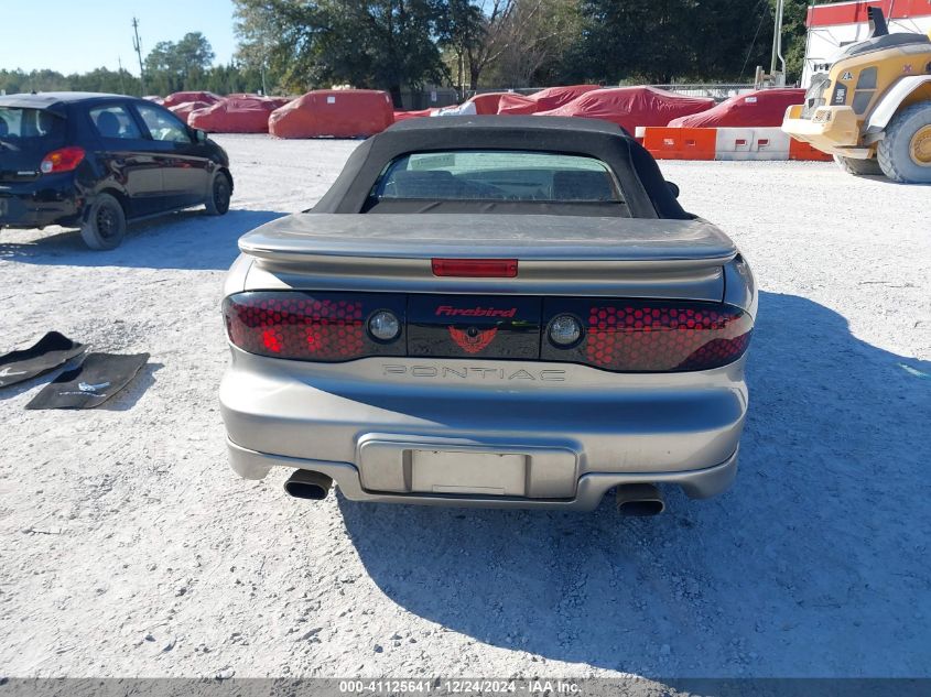 2002 Pontiac Firebird VIN: 2G2FS32K722110344 Lot: 41125641