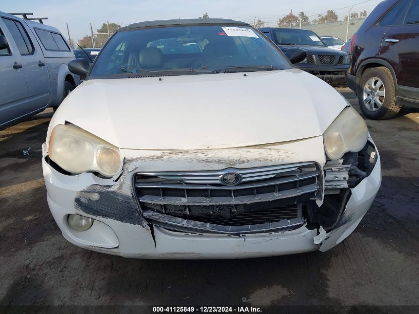 2004 Chrysler Sebring Lxi VIN: 1C3EL55R24N340829 Lot: 41125849