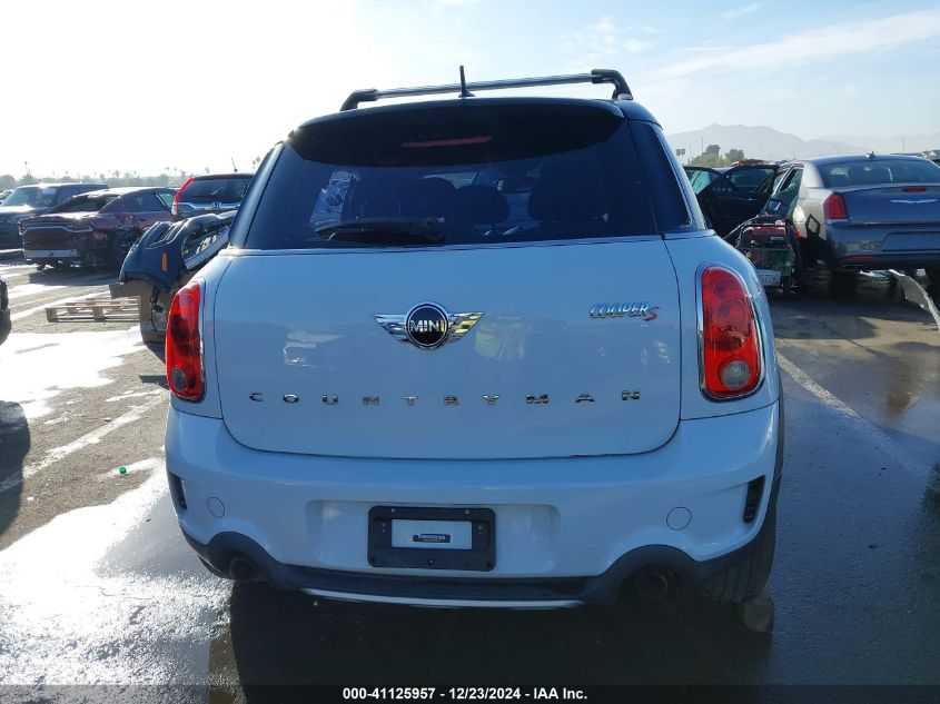 2016 Mini Countryman Cooper S VIN: WMWZC5C57GWU04128 Lot: 41125957