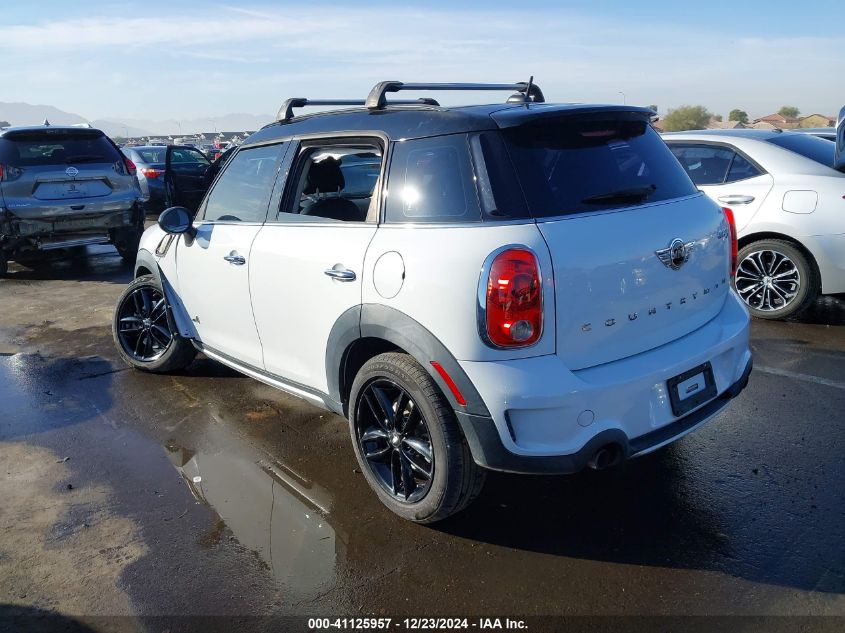 2016 Mini Countryman Cooper S VIN: WMWZC5C57GWU04128 Lot: 41125957