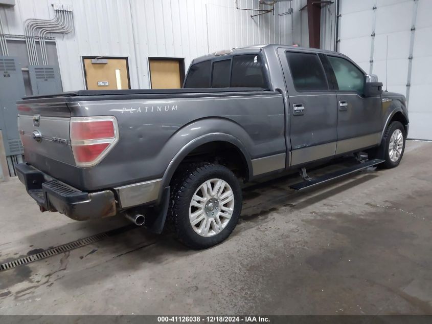 2009 Ford F-150 Fx4/King Ranch/Lariat/Platinum/Xl/Xlt VIN: 1FTPW14V09FA51680 Lot: 41126038