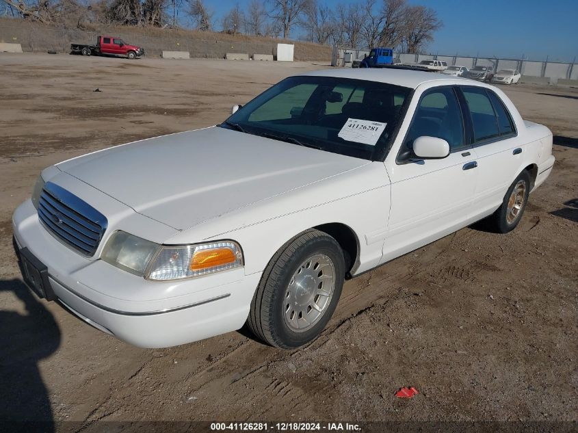 1998 Ford Crown Victoria Lx VIN: 2FAFP74W2WX184421 Lot: 41126281