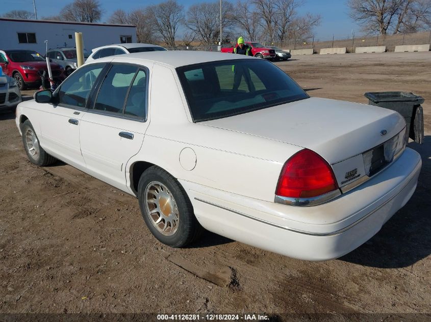 1998 Ford Crown Victoria Lx VIN: 2FAFP74W2WX184421 Lot: 41126281