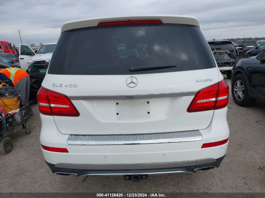 2017 Mercedes-Benz Gls 4Matic VIN: 4JGDF6EE2HA752419 Lot: 41126420