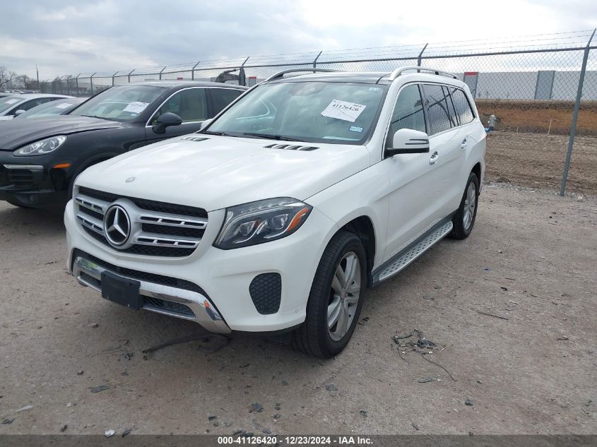 2017 Mercedes-Benz Gls 4Matic VIN: 4JGDF6EE2HA752419 Lot: 41126420