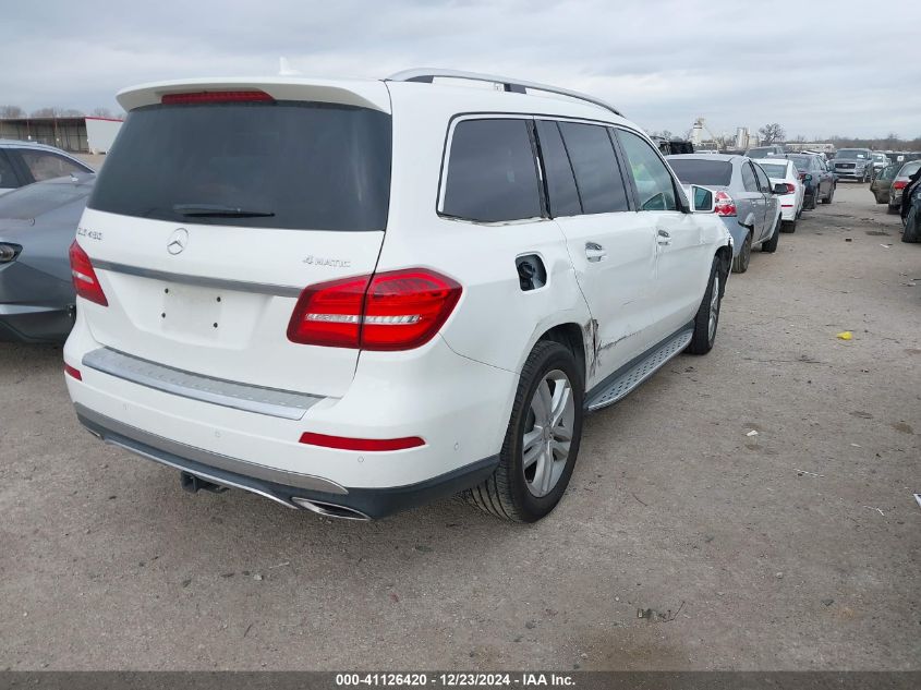 2017 Mercedes-Benz Gls 4Matic VIN: 4JGDF6EE2HA752419 Lot: 41126420