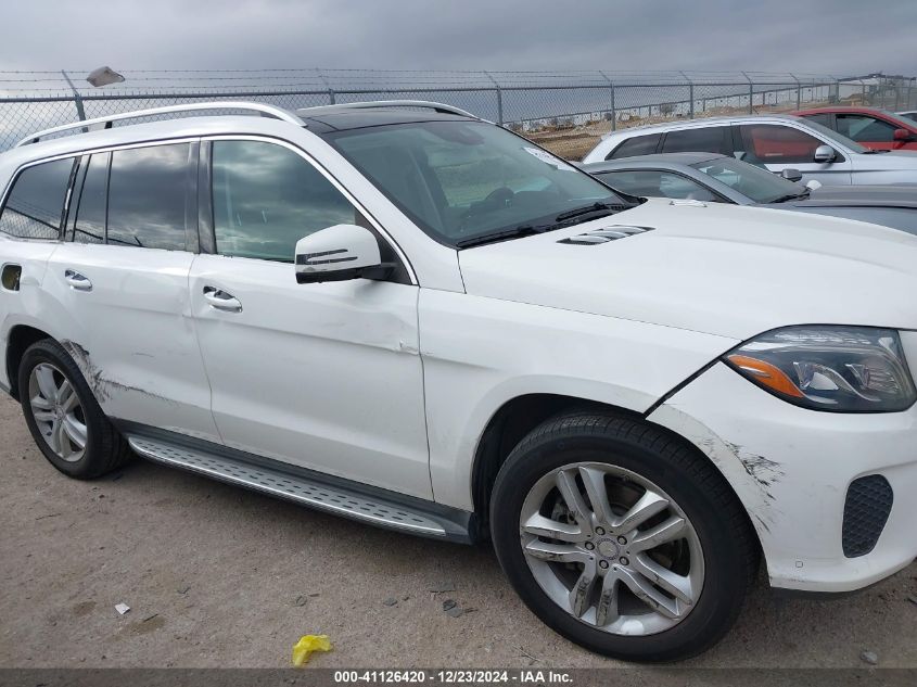 2017 Mercedes-Benz Gls 4Matic VIN: 4JGDF6EE2HA752419 Lot: 41126420