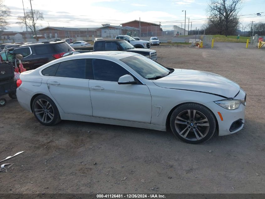 2016 BMW 428I Gran Coupe VIN: WBA4A9C5XGGL87438 Lot: 41126481