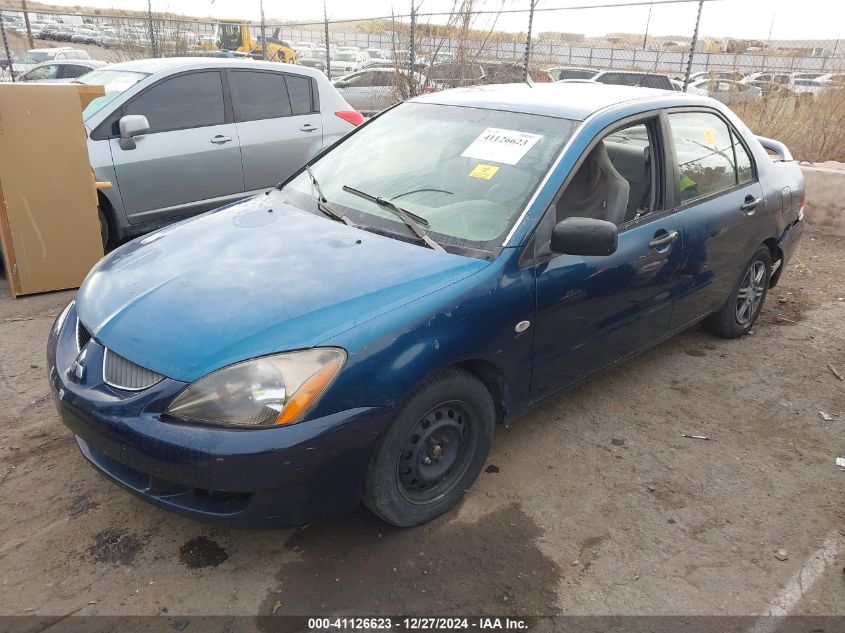 2005 Mitsubishi Lancer Es VIN: JA3AJ26E35U026817 Lot: 41126623