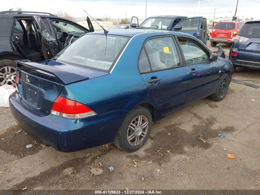 2005 Mitsubishi Lancer Es VIN: JA3AJ26E35U026817 Lot: 41126623