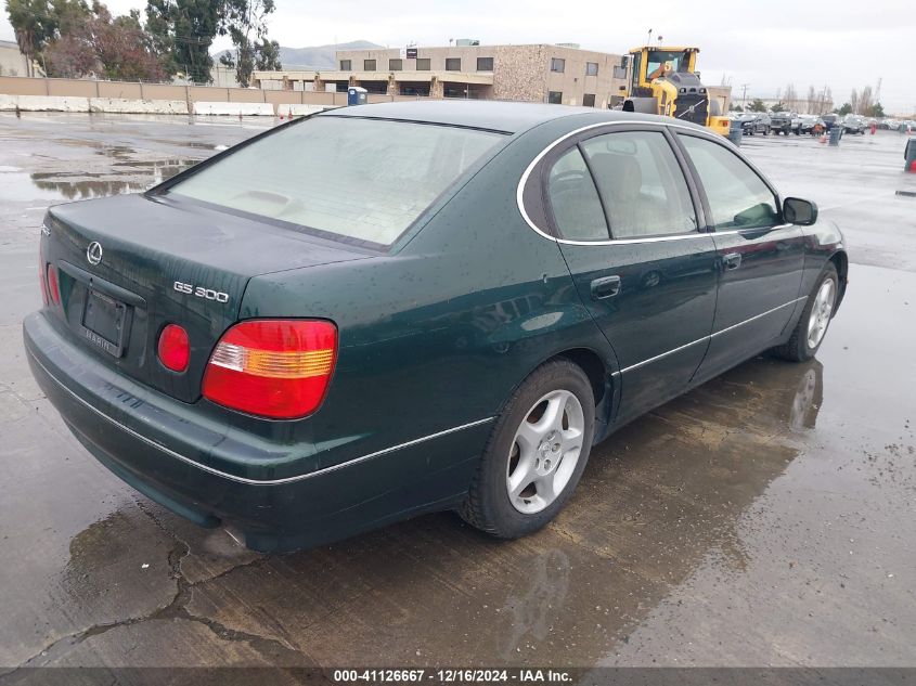 1998 Lexus Gs 300 VIN: JT8BD68S9W0028635 Lot: 41126667