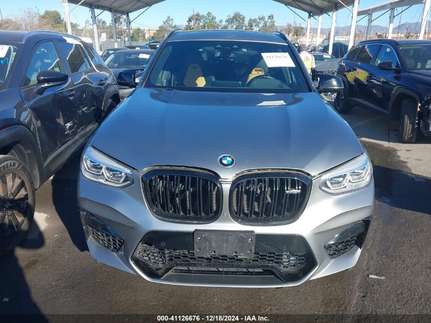 2020 BMW X3 M Competition VIN: 5YMTS0C03LLA57759 Lot: 41126676