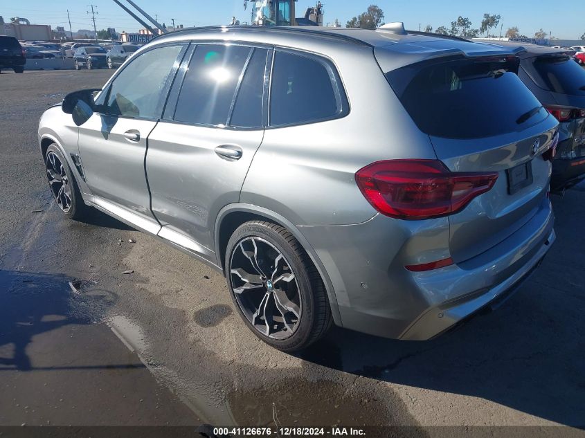 2020 BMW X3 M Competition VIN: 5YMTS0C03LLA57759 Lot: 41126676