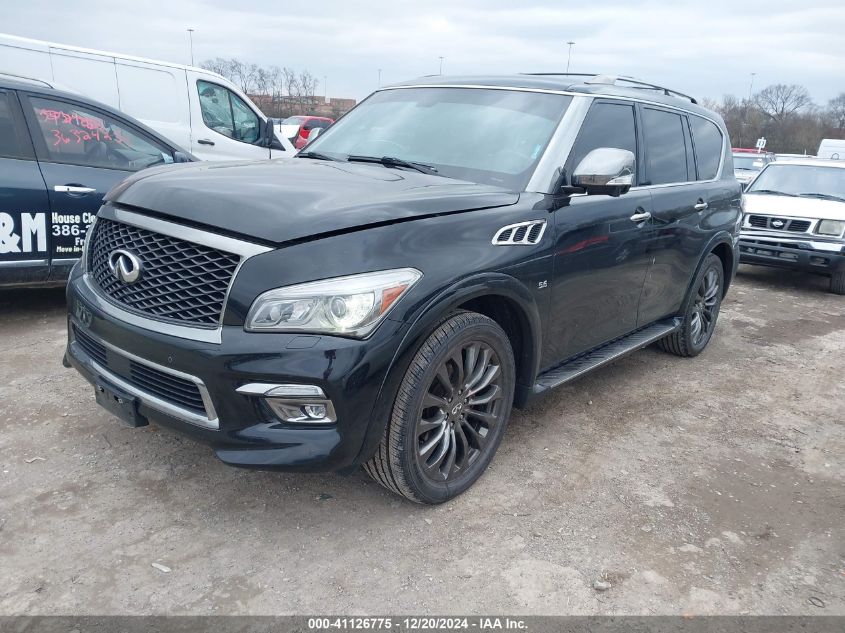 2015 Infiniti Qx80 Limited VIN: JN8AZ2NE2F9085605 Lot: 41126775