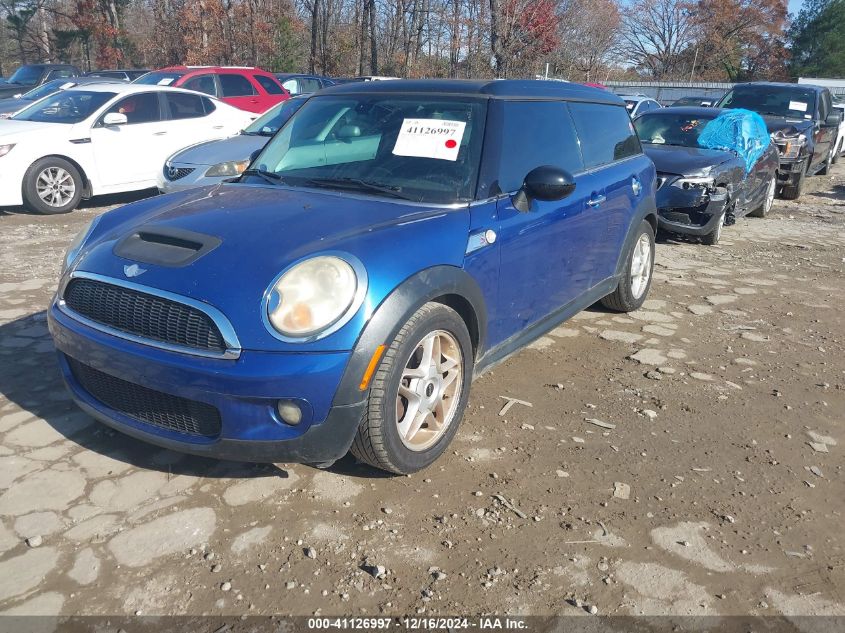 2008 Mini Cooper S Clubman VIN: WMWMM33548TP87976 Lot: 41126997