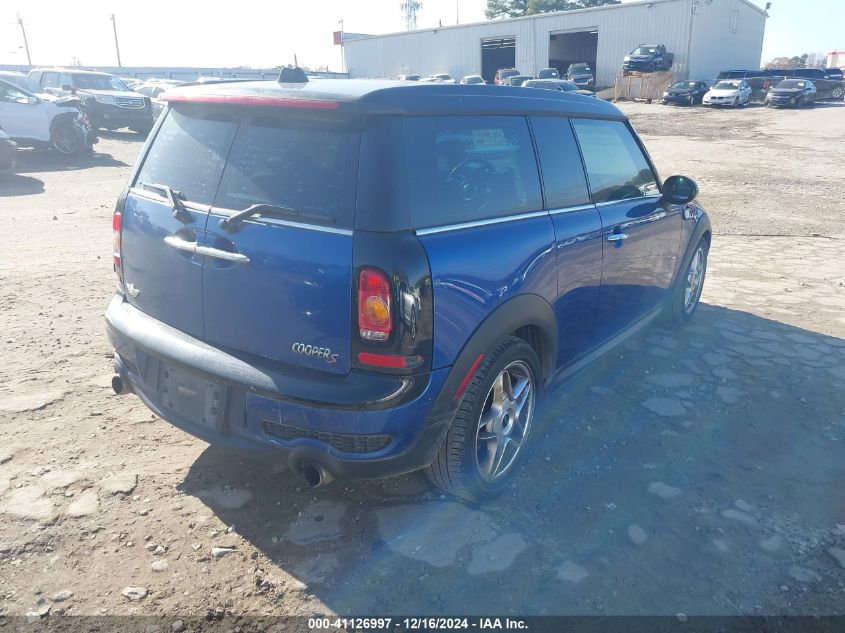 2008 Mini Cooper S Clubman VIN: WMWMM33548TP87976 Lot: 41126997