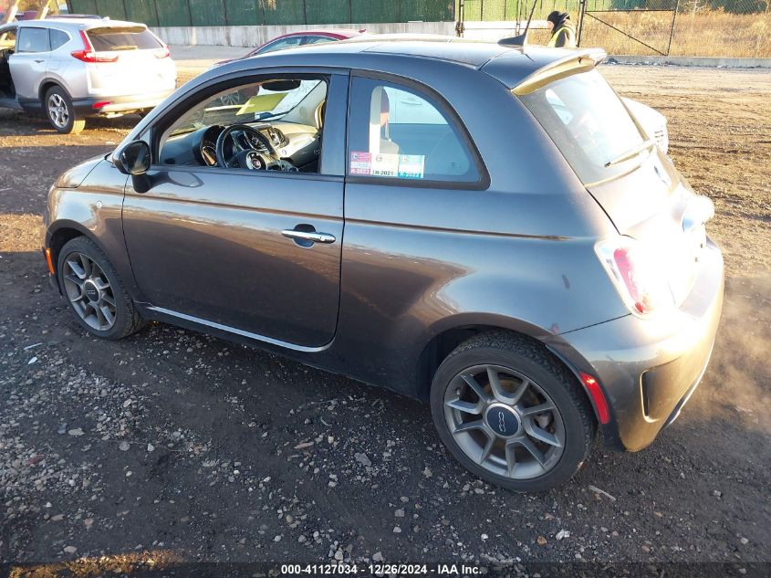 2019 Fiat 500 Pop VIN: 3C3CFFKH1KT737297 Lot: 41127034