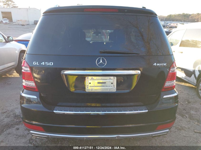 2012 Mercedes-Benz Gl 450 4Matic VIN: 4JGBF7BE7CA802581 Lot: 41127151