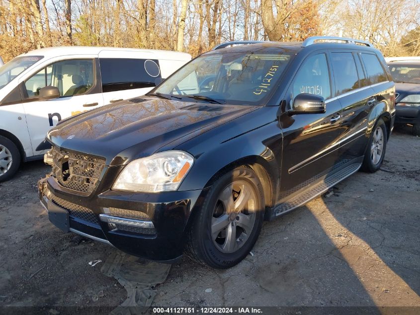 2012 Mercedes-Benz Gl 450 4Matic VIN: 4JGBF7BE7CA802581 Lot: 41127151