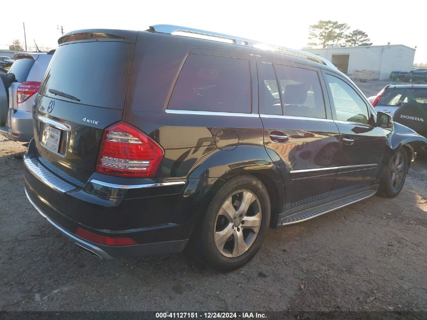 2012 Mercedes-Benz Gl 450 4Matic VIN: 4JGBF7BE7CA802581 Lot: 41127151