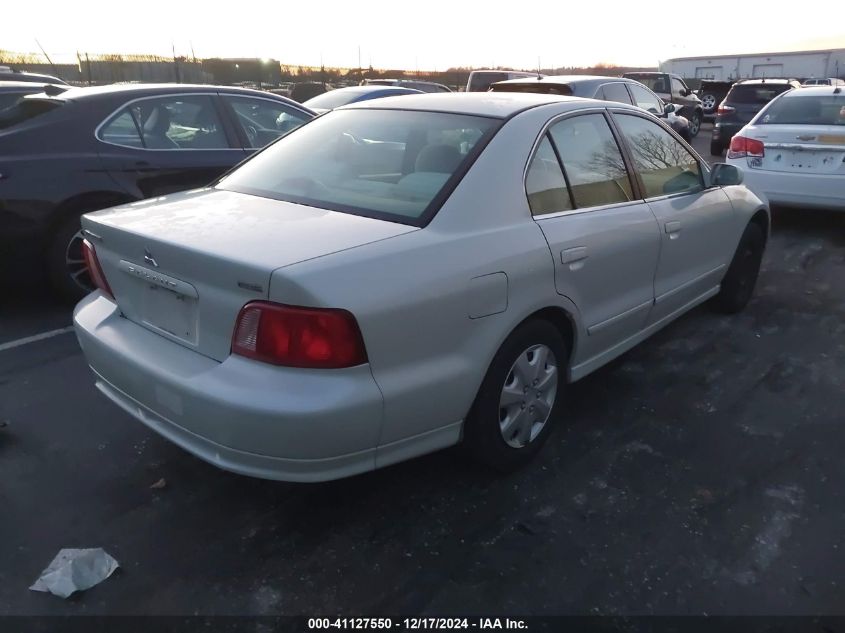 2002 Mitsubishi Galant Es/Ls VIN: 4A3AA46G62E048408 Lot: 41127550