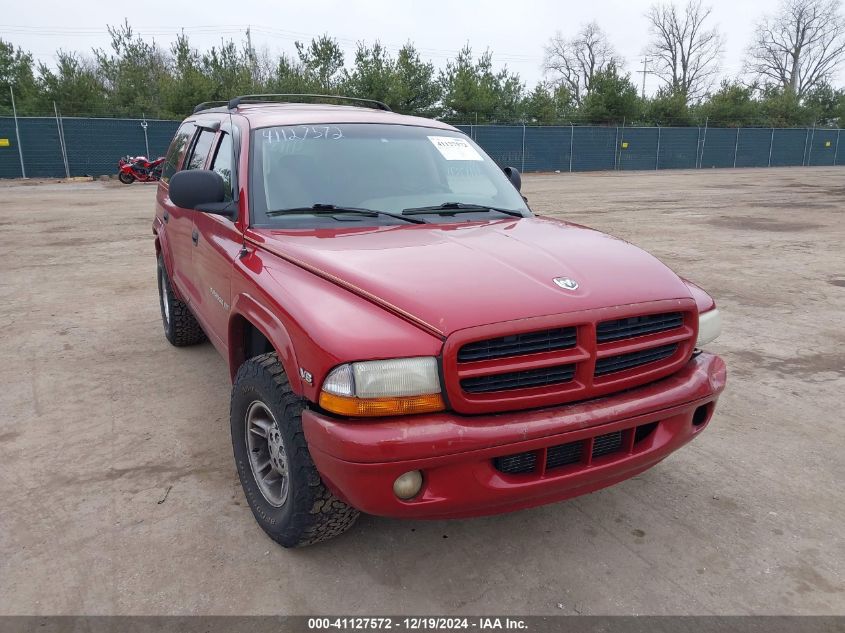 1998 Dodge Durango Slt VIN: 1B4HS28Y2WF189255 Lot: 41127572