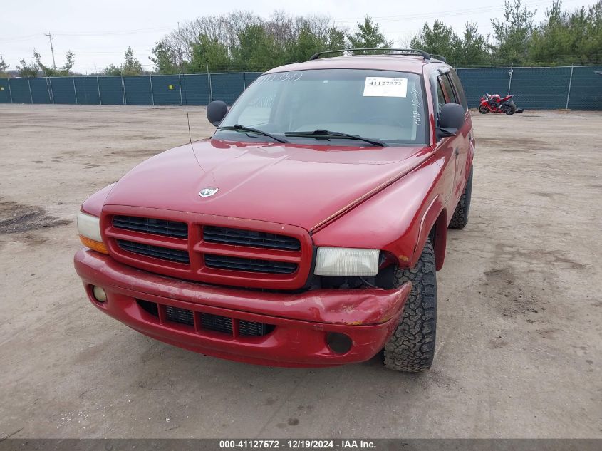 1998 Dodge Durango Slt VIN: 1B4HS28Y2WF189255 Lot: 41127572