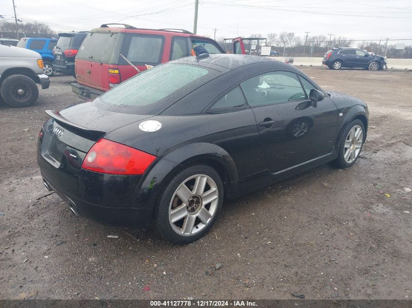 2005 Audi Tt 1.8L VIN: TRUWT28N451005285 Lot: 41127778