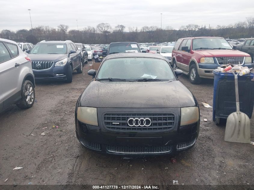 2005 Audi Tt 1.8L VIN: TRUWT28N451005285 Lot: 41127778