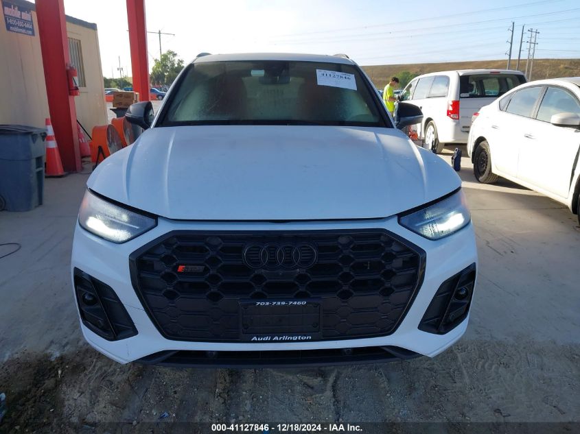 2023 Audi Sq5 Premium Plus Tfsi Quattro Tiptronic VIN: WA1B4AFY1P2036725 Lot: 41127846