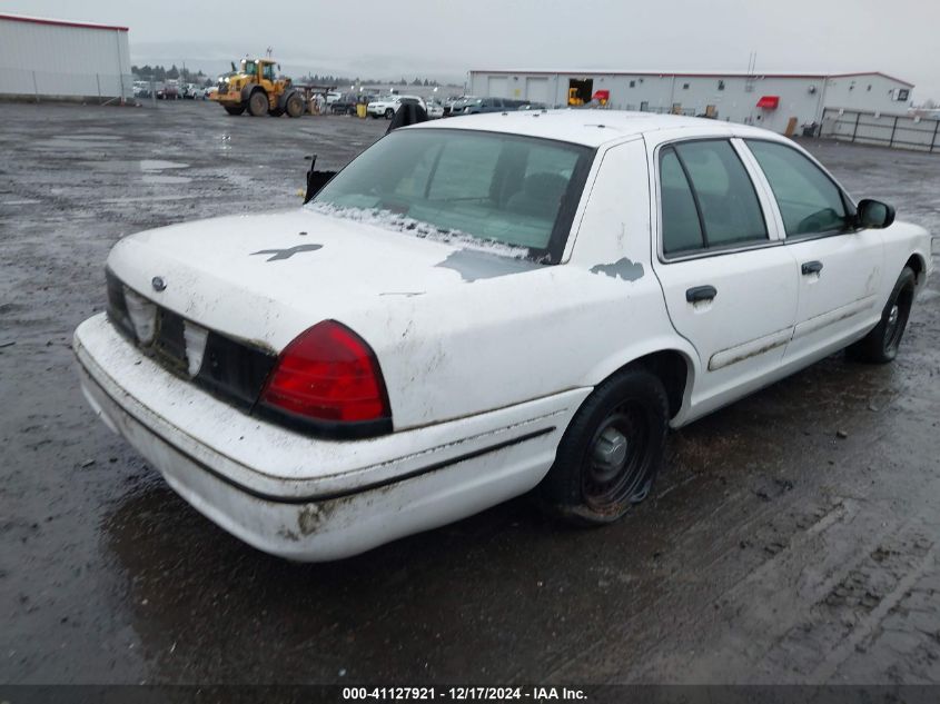 2000 Ford Crown Victoria Police Interceptor VIN: 2FAFP71W7YX140616 Lot: 41127921