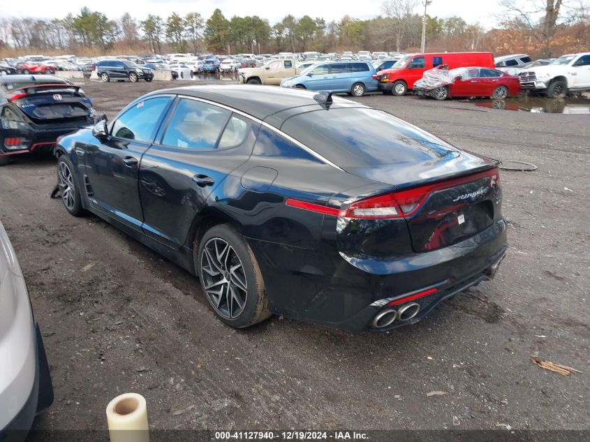 2022 Kia Stinger Gt-Line VIN: KNAE35LD2N6110431 Lot: 41127940