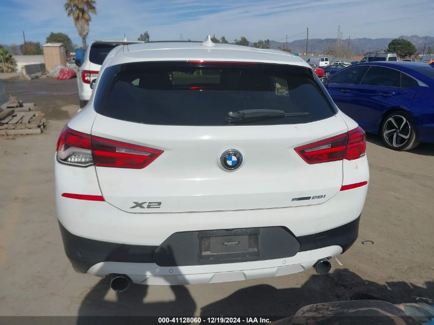 2020 BMW X2 Sdrive28I VIN: WBXYH9C01L5P15004 Lot: 41128060