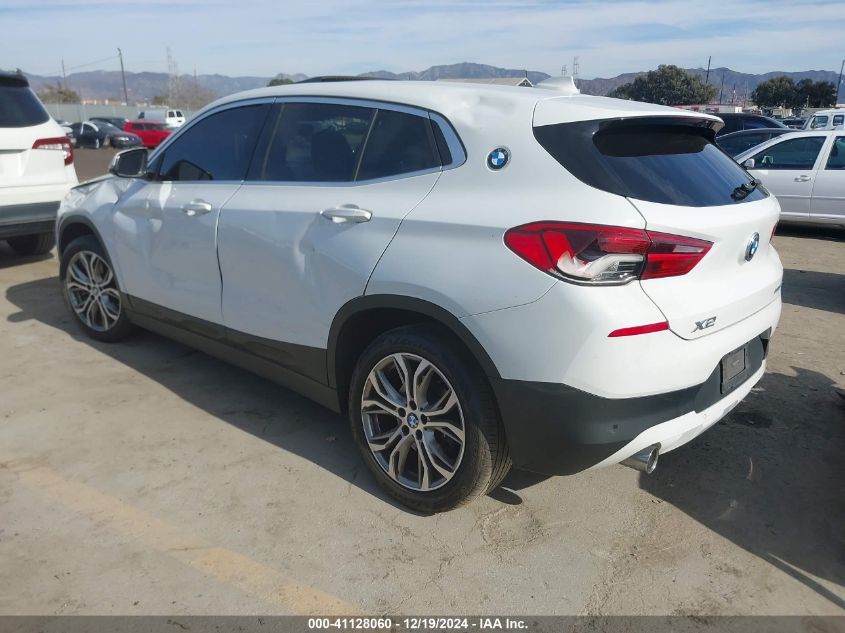 2020 BMW X2 Sdrive28I VIN: WBXYH9C01L5P15004 Lot: 41128060