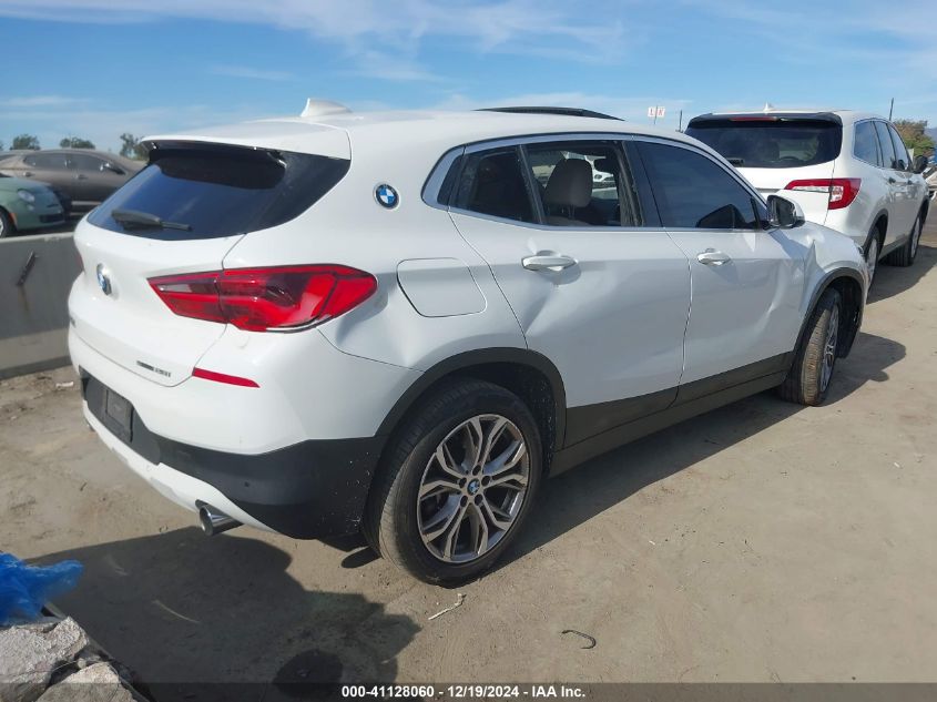 2020 BMW X2 Sdrive28I VIN: WBXYH9C01L5P15004 Lot: 41128060